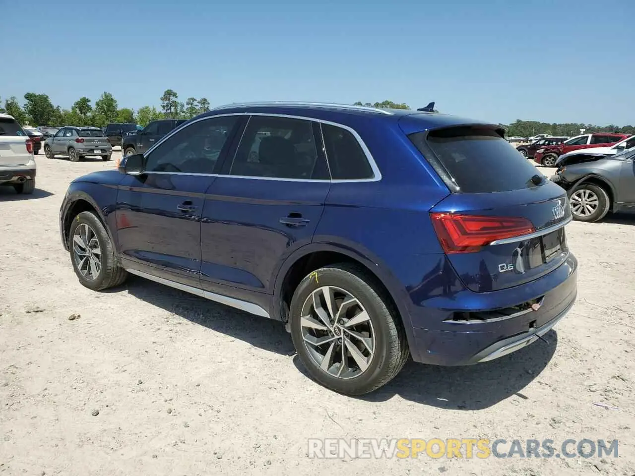 2 Photograph of a damaged car WA1BAAFYXM2089685 AUDI Q5 2021