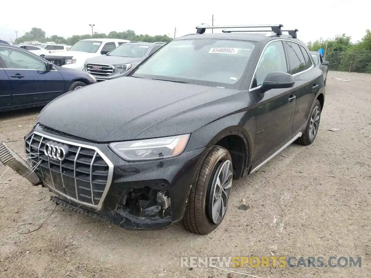 2 Photograph of a damaged car WA1BAAFYXM2106386 AUDI Q5 2021