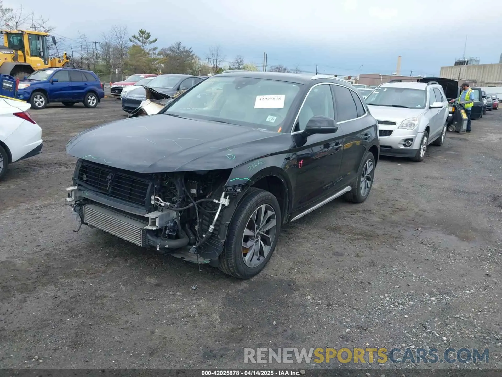2 Photograph of a damaged car WA1BAAFYXM2117064 AUDI Q5 2021