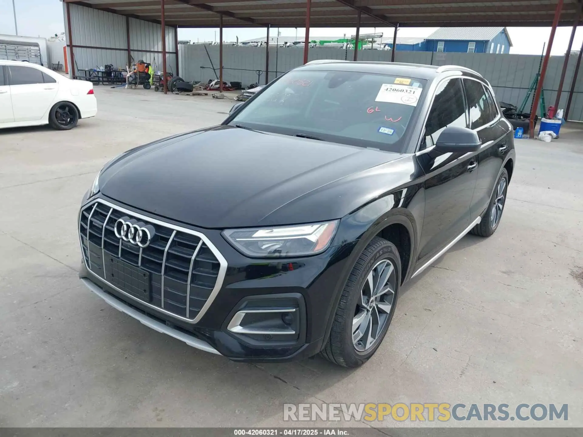 2 Photograph of a damaged car WA1BAAFYXM2135919 AUDI Q5 2021