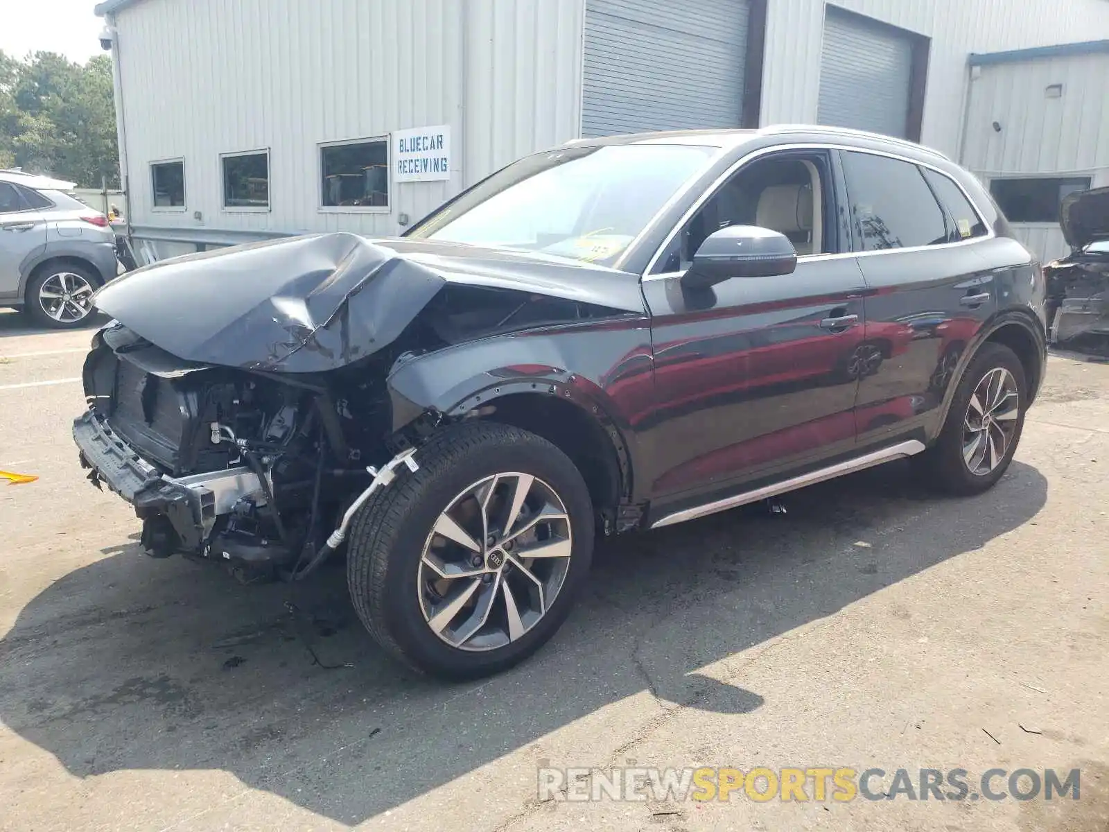 2 Photograph of a damaged car WA1BABFY8M2024209 AUDI Q5 2021