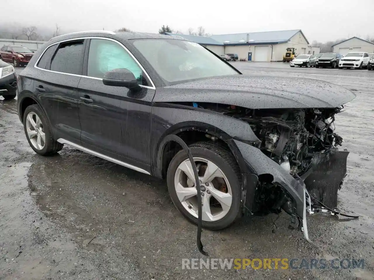 4 Photograph of a damaged car WA1BABFYXM2008920 AUDI Q5 2021