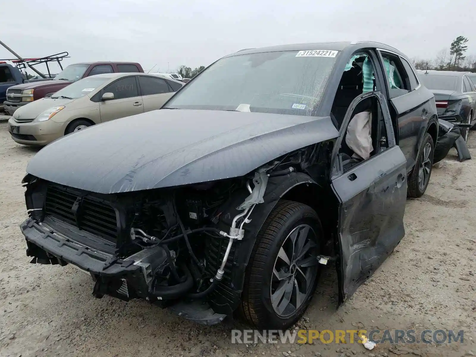 2 Photograph of a damaged car WA1CAAFY0M2007791 AUDI Q5 2021