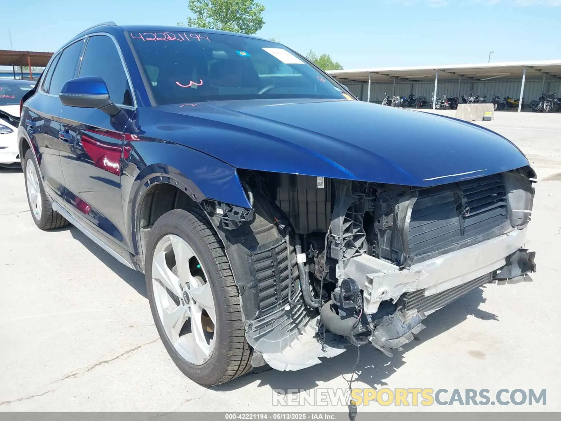 6 Photograph of a damaged car WA1CAAFY0M2089120 AUDI Q5 2021