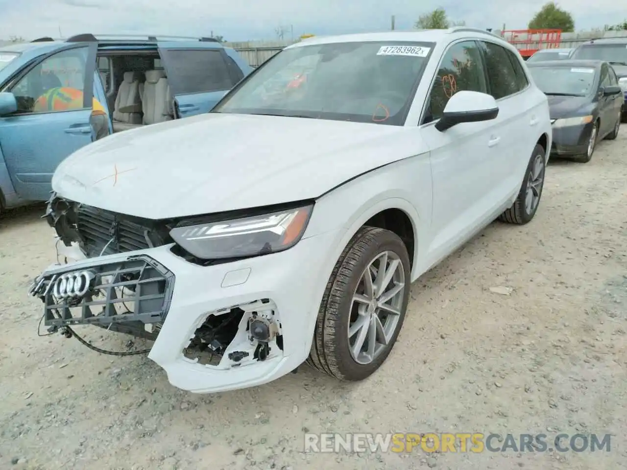 2 Photograph of a damaged car WA1CAAFY1M2048415 AUDI Q5 2021