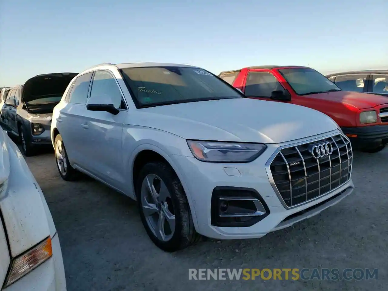 1 Photograph of a damaged car WA1CAAFY2M2016587 AUDI Q5 2021