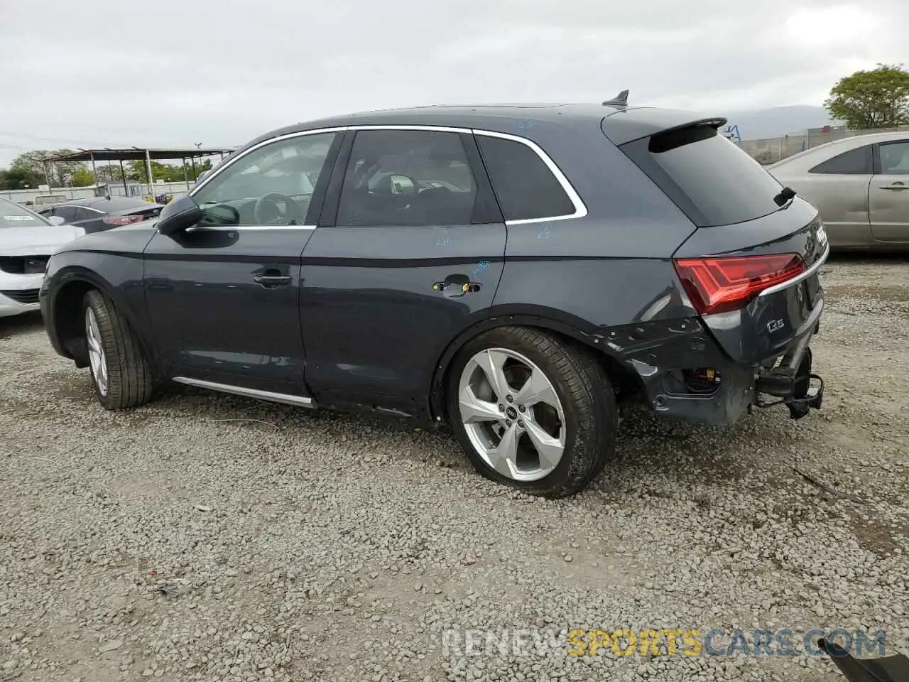 2 Photograph of a damaged car WA1CAAFY2M2040789 AUDI Q5 2021