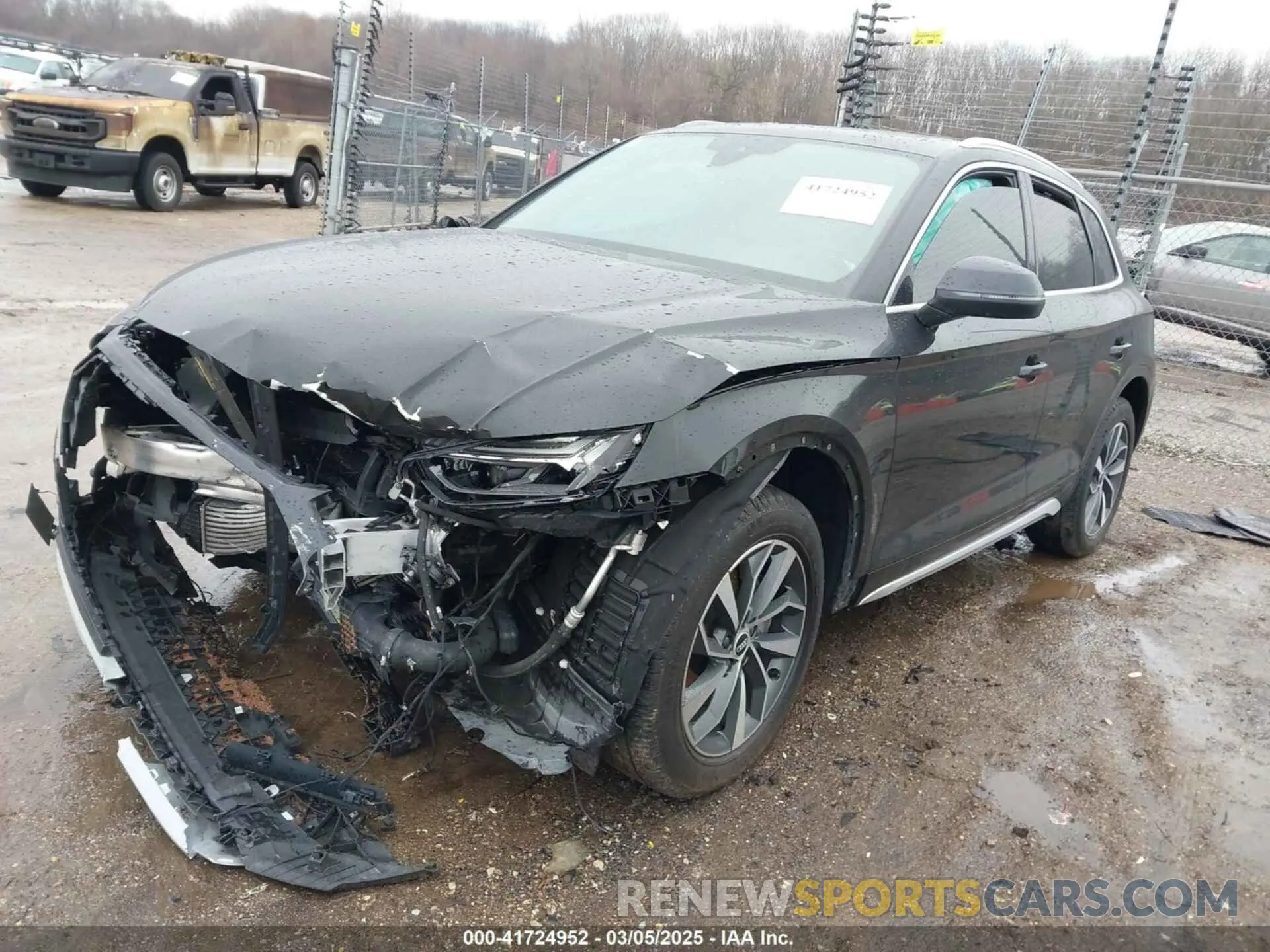 2 Photograph of a damaged car WA1CAAFY3M2096367 AUDI Q5 2021