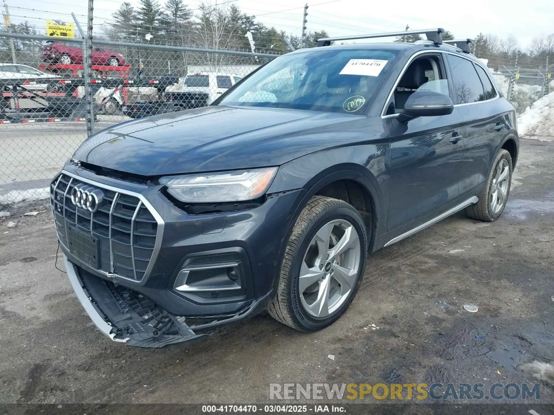 2 Photograph of a damaged car WA1CAAFY5M2050748 AUDI Q5 2021