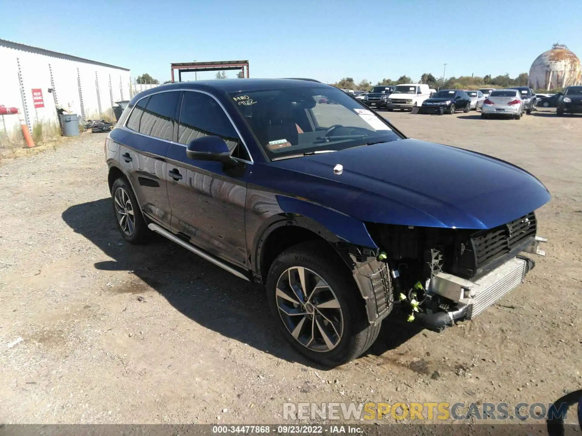 1 Photograph of a damaged car WA1CAAFY5M2062544 AUDI Q5 2021