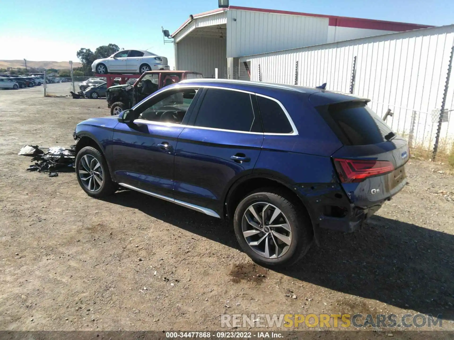 3 Photograph of a damaged car WA1CAAFY5M2062544 AUDI Q5 2021