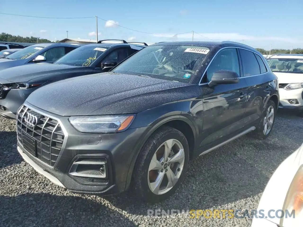 1 Photograph of a damaged car WA1CAAFY6M2017256 AUDI Q5 2021