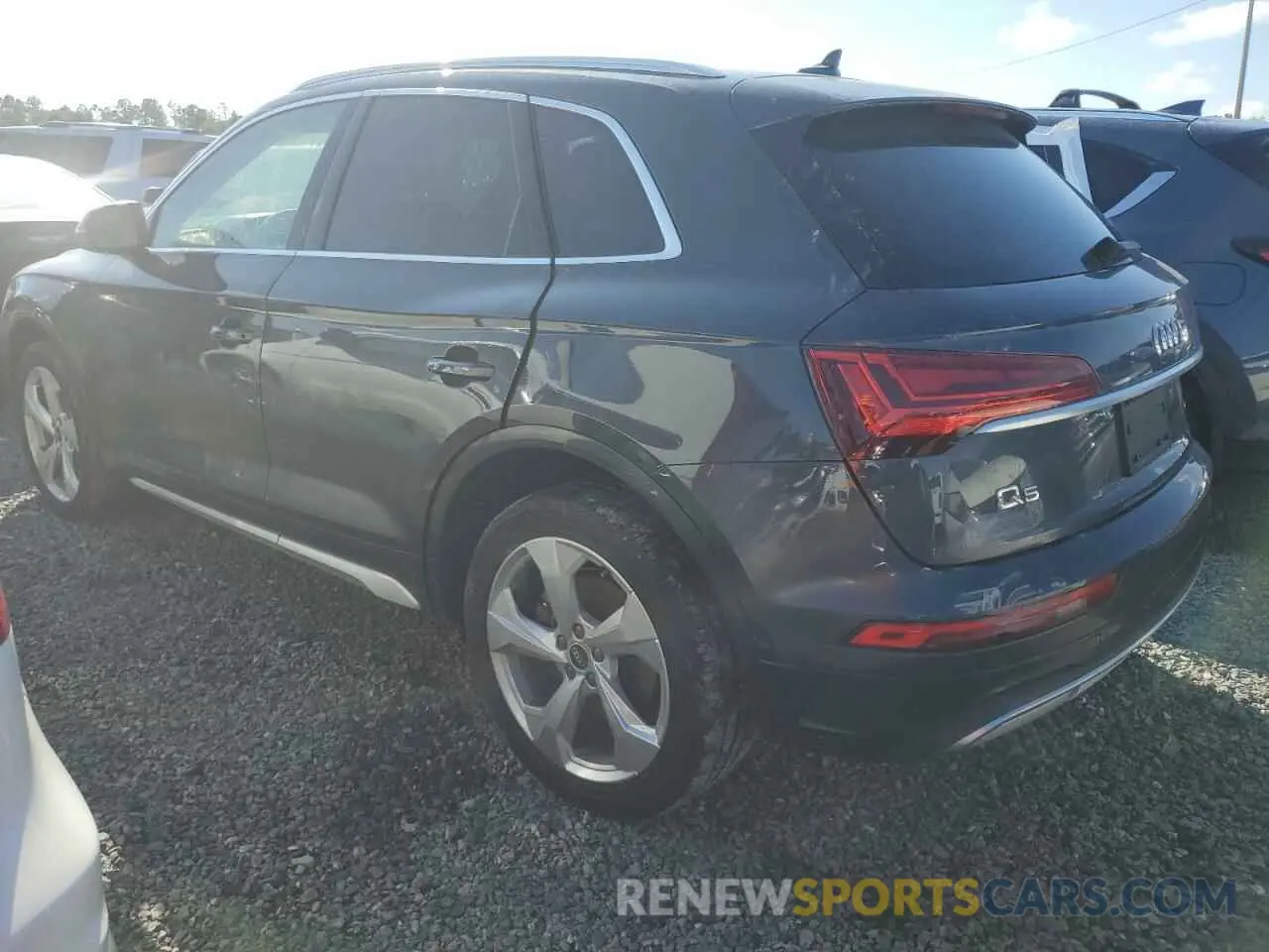 2 Photograph of a damaged car WA1CAAFY6M2017256 AUDI Q5 2021