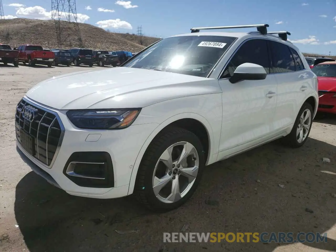 1 Photograph of a damaged car WA1CAAFY7M2020196 AUDI Q5 2021