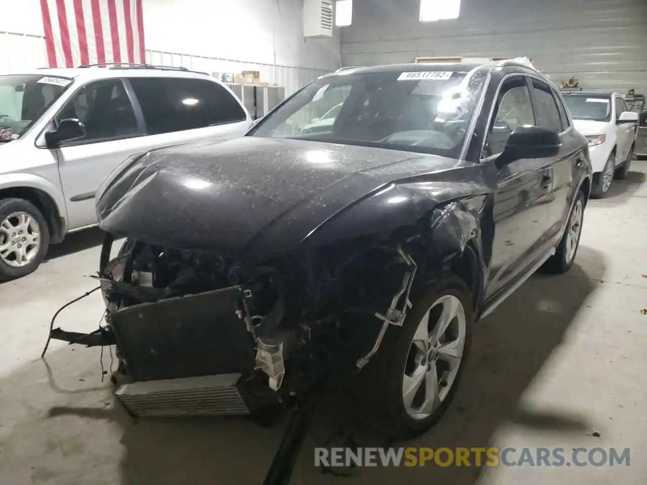 2 Photograph of a damaged car WA1CAAFY7M2054218 AUDI Q5 2021