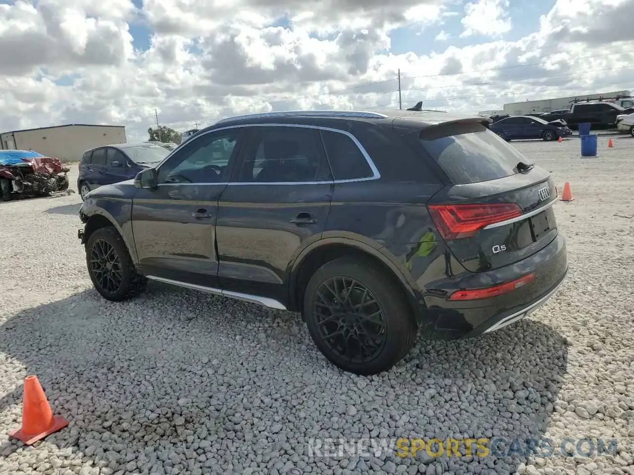 2 Photograph of a damaged car WA1CAAFY7M2054980 AUDI Q5 2021
