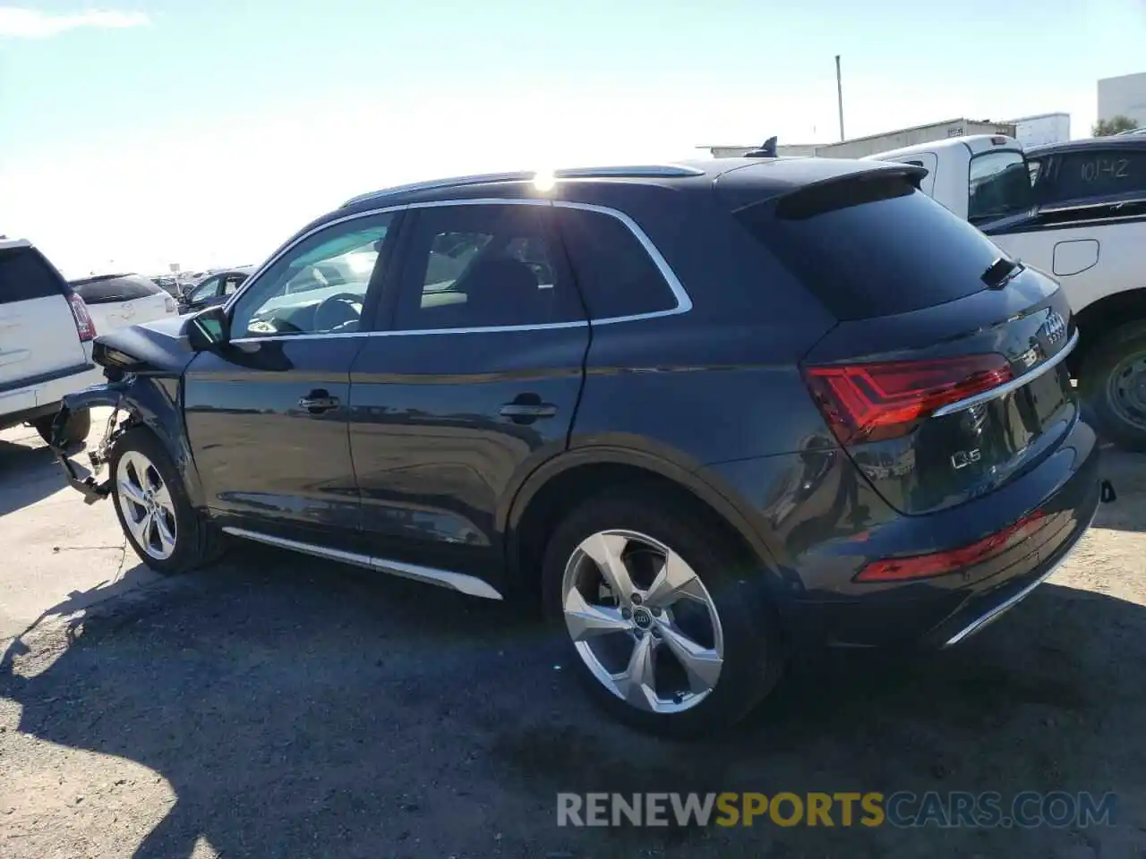 2 Photograph of a damaged car WA1CAAFY7M2057748 AUDI Q5 2021