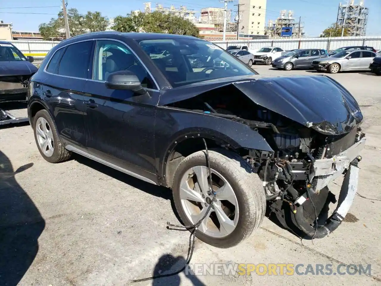 4 Photograph of a damaged car WA1CAAFY7M2057748 AUDI Q5 2021