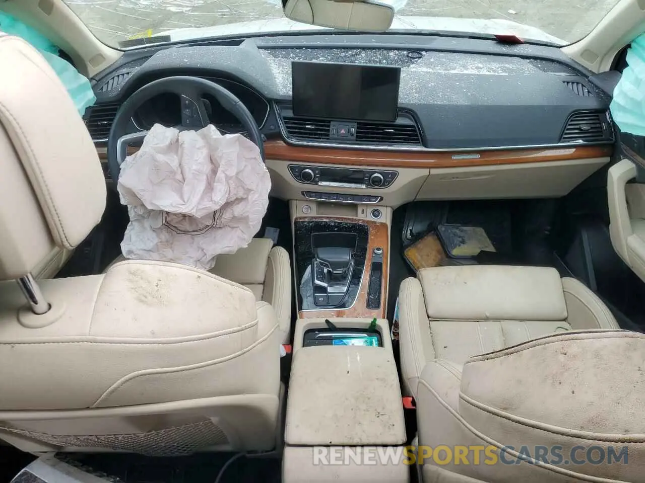 8 Photograph of a damaged car WA1CAAFY7M2097571 AUDI Q5 2021