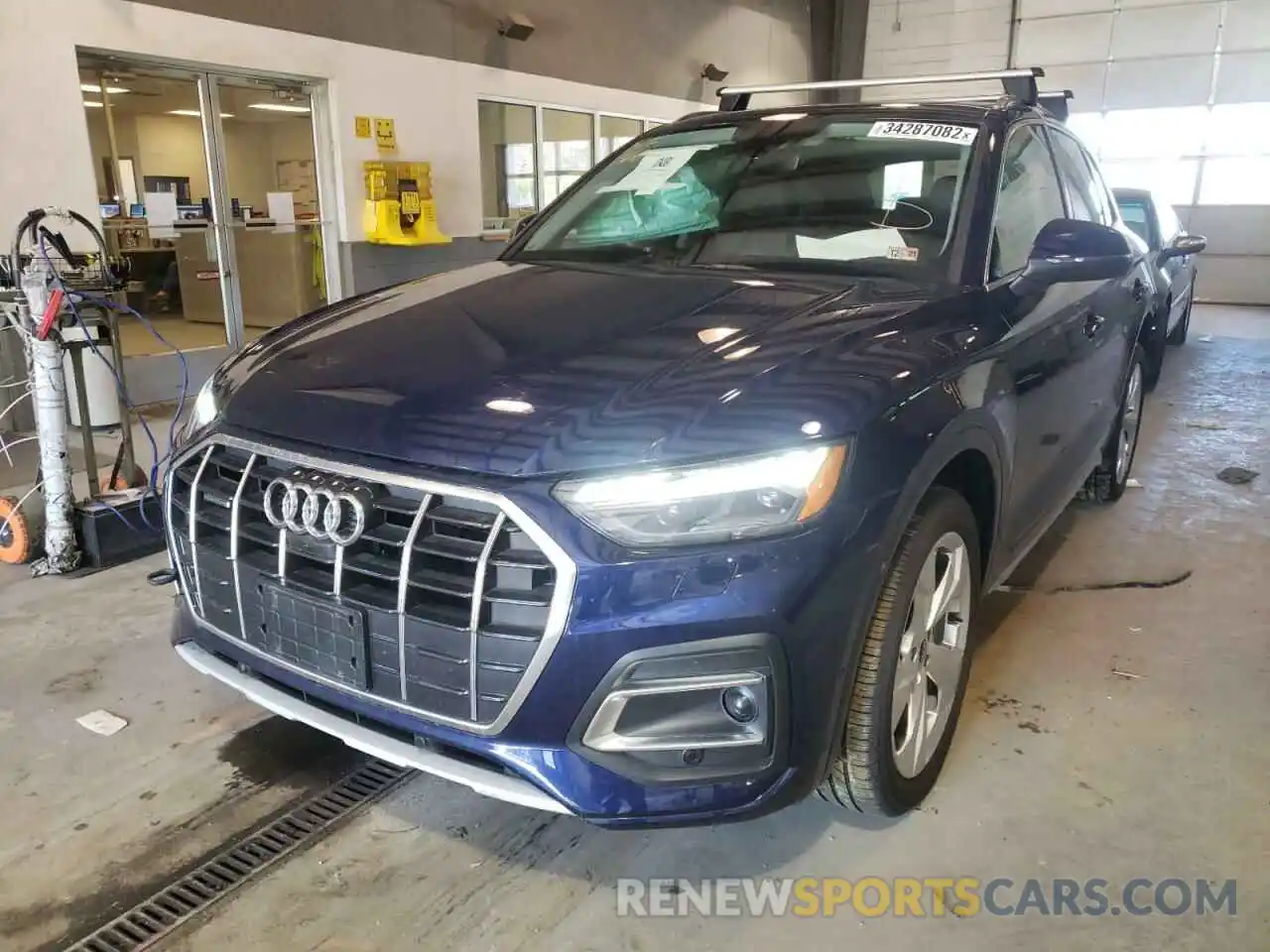 2 Photograph of a damaged car WA1CAAFY8M2021129 AUDI Q5 2021