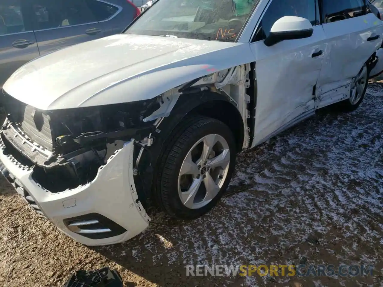 9 Photograph of a damaged car WA1CAAFY8M2078141 AUDI Q5 2021