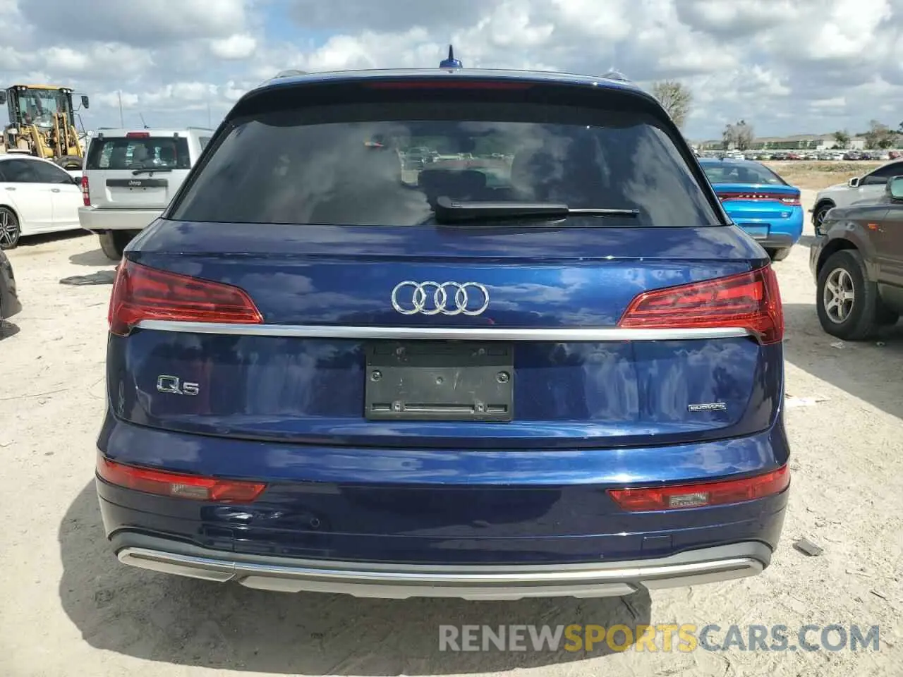 6 Photograph of a damaged car WA1CAAFY9M2016747 AUDI Q5 2021