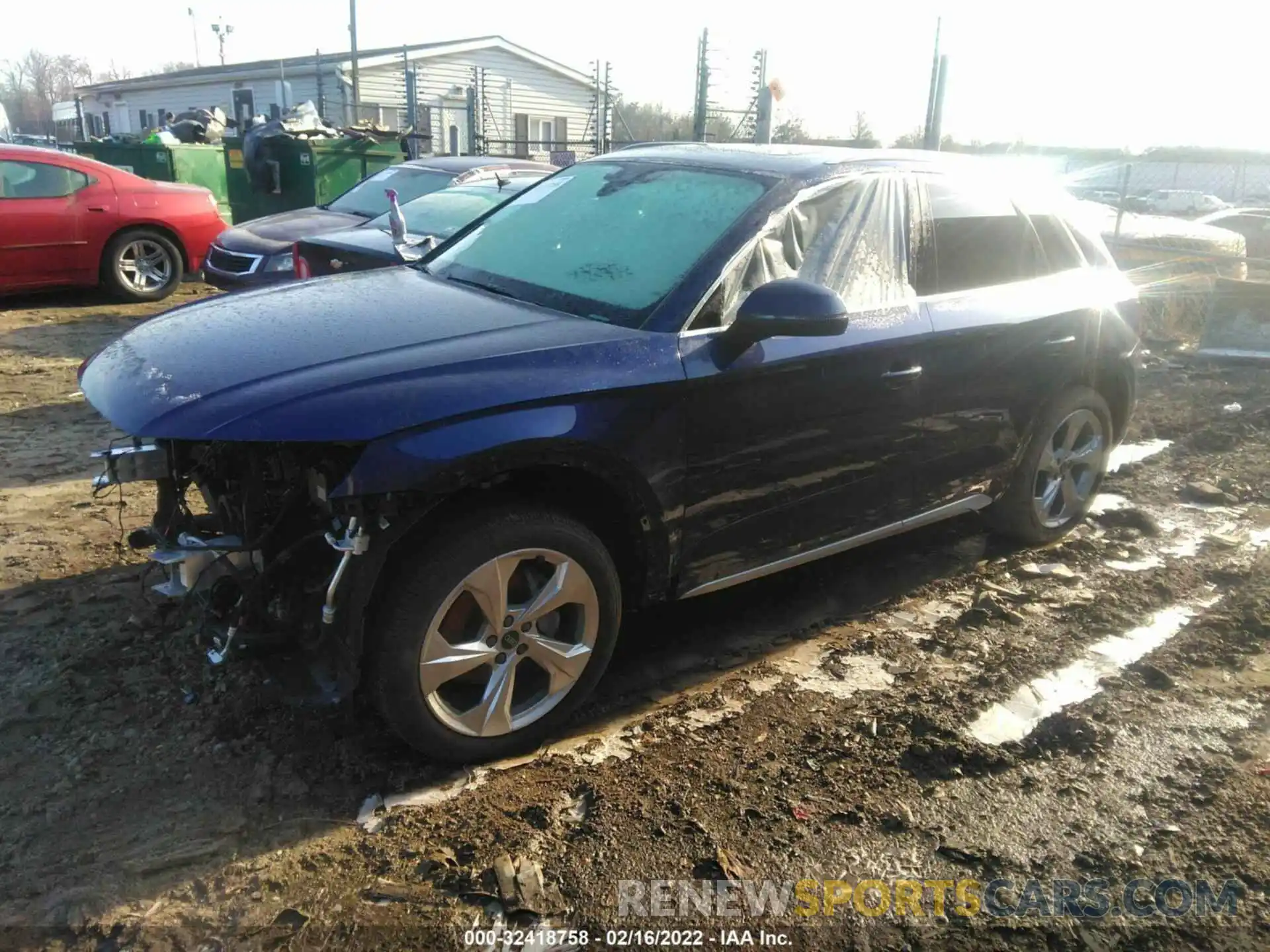 2 Photograph of a damaged car WA1CAAFY9M2021480 AUDI Q5 2021