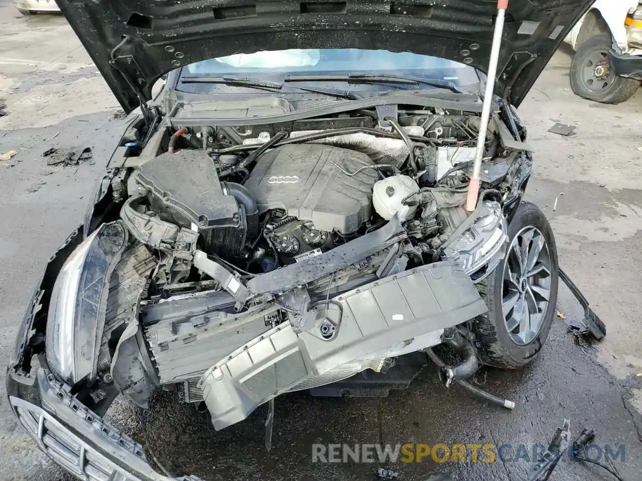 7 Photograph of a damaged car WA1CAAFYXM2058148 AUDI Q5 2021