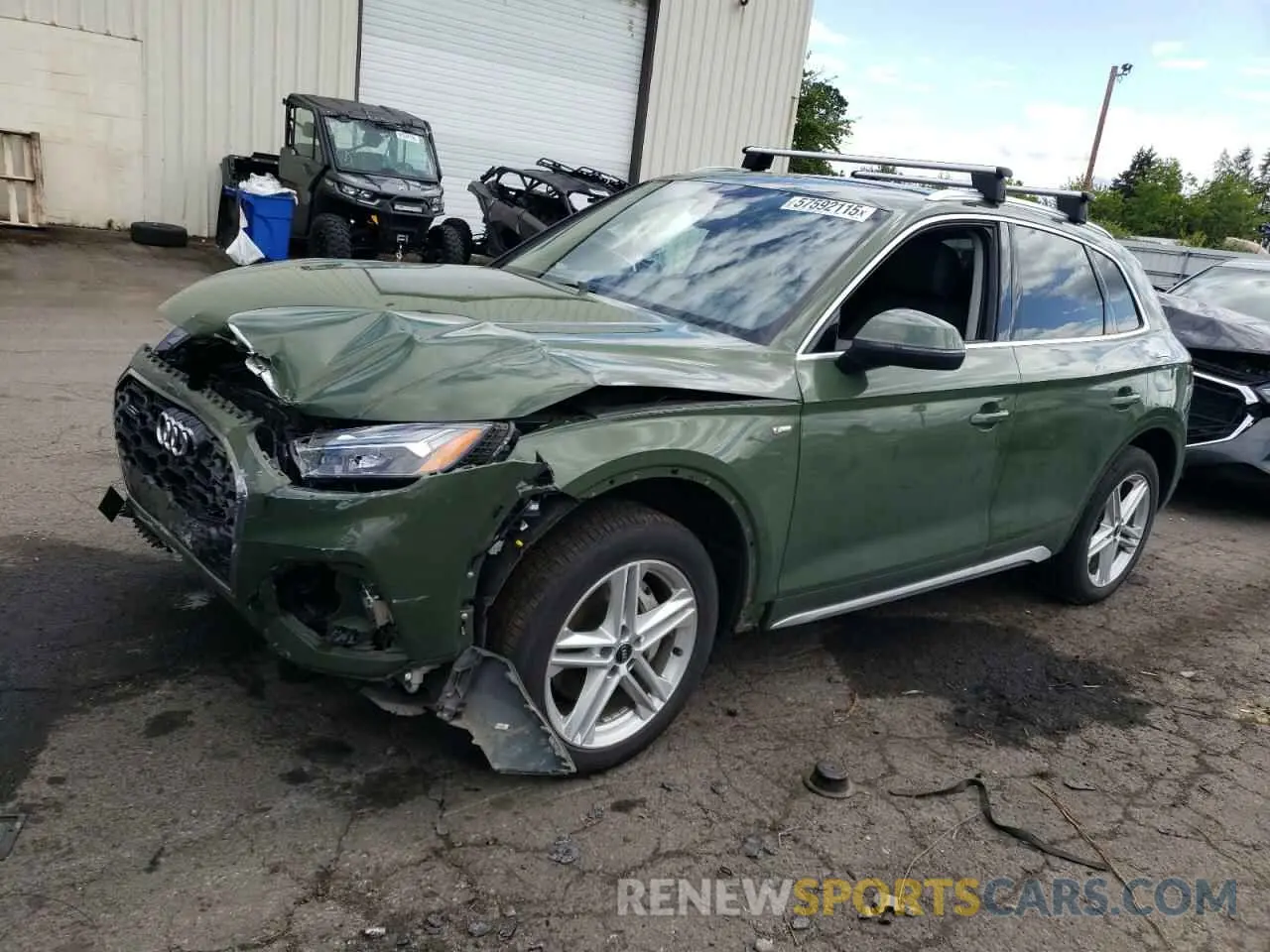 1 Photograph of a damaged car WA1E2AFY6M2039957 AUDI Q5 2021