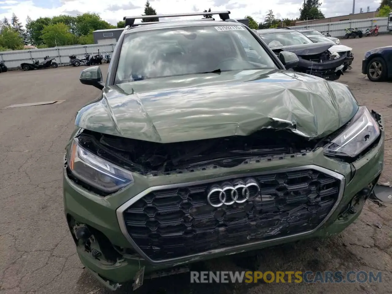 5 Photograph of a damaged car WA1E2AFY6M2039957 AUDI Q5 2021