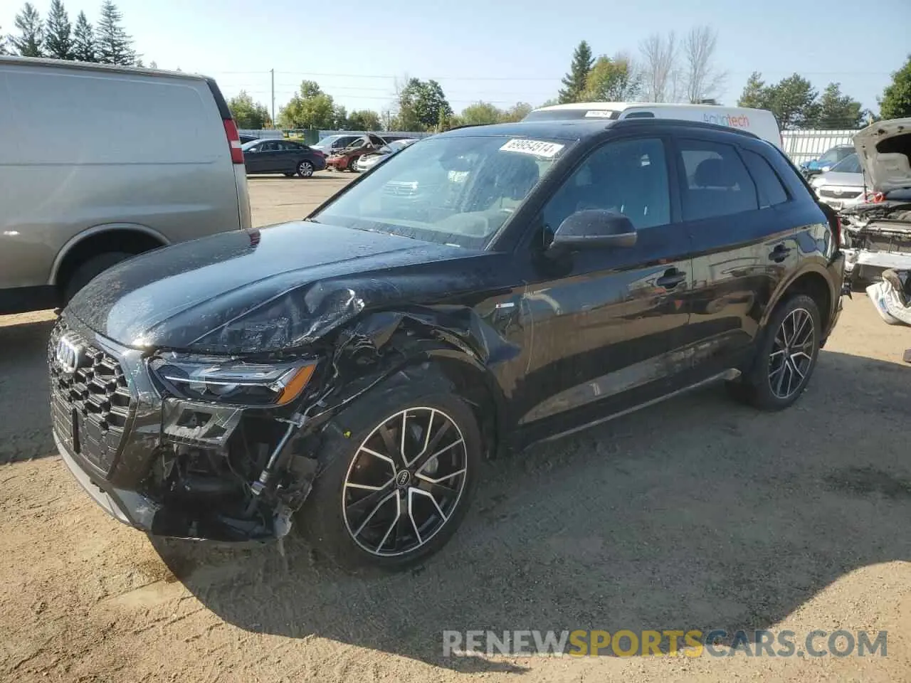 1 Photograph of a damaged car WA1EAAFY2M2095591 AUDI Q5 2021