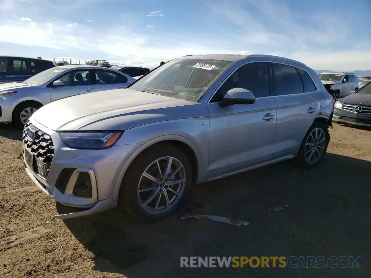 1 Photograph of a damaged car WA1F2AFY0M2059934 AUDI Q5 2021