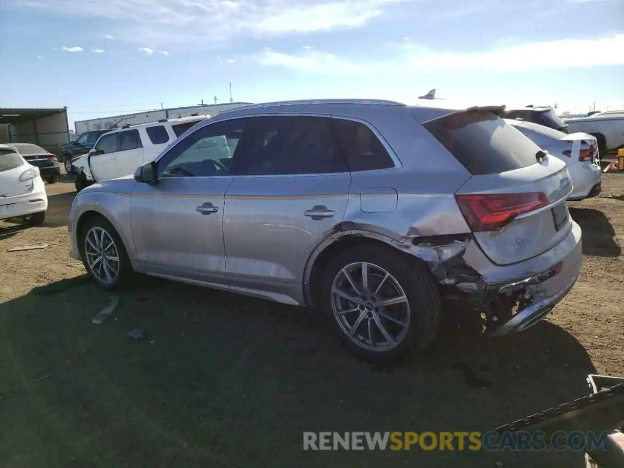 2 Photograph of a damaged car WA1F2AFY0M2059934 AUDI Q5 2021