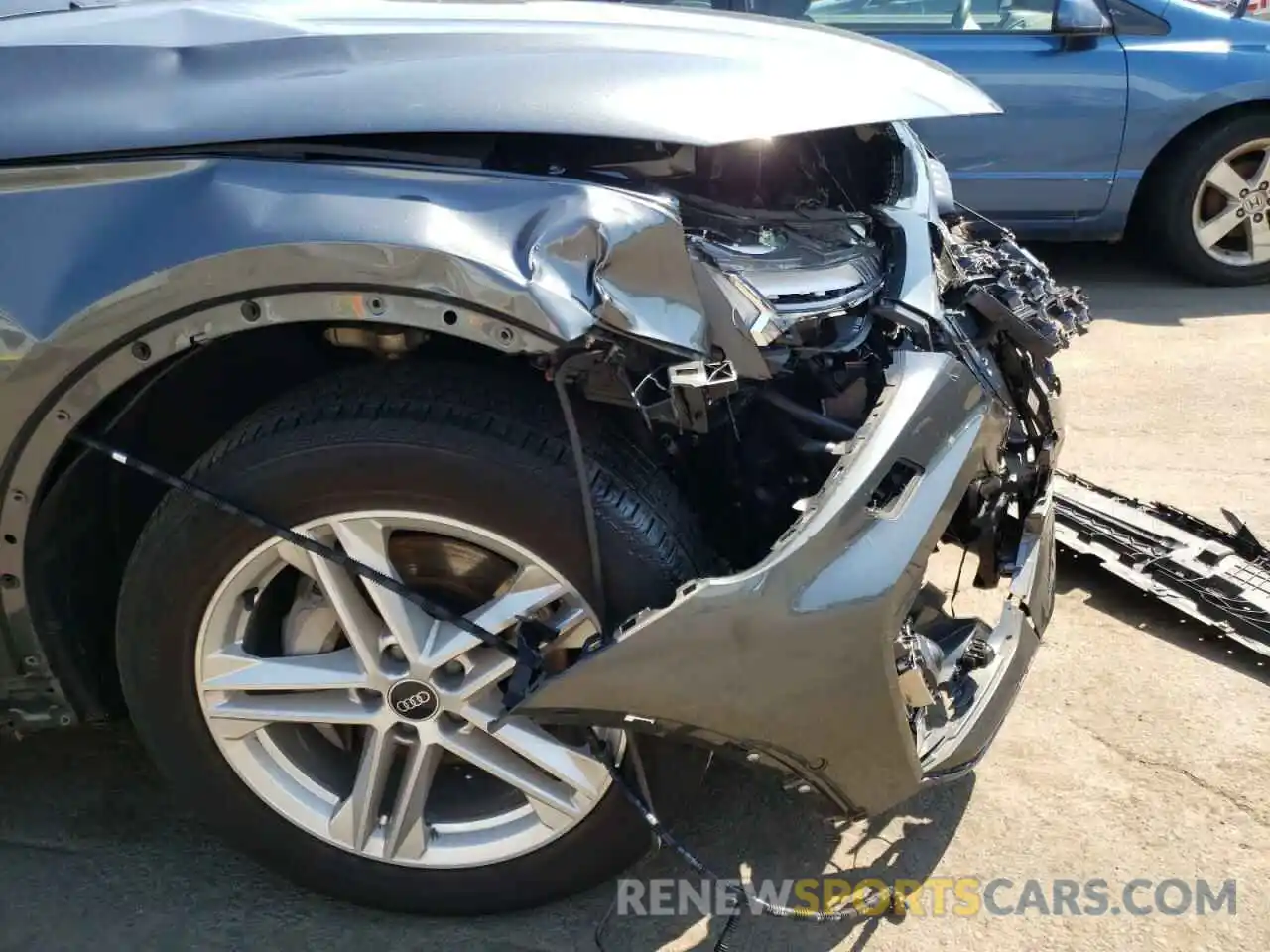 9 Photograph of a damaged car WA1F2AFY2M2009097 AUDI Q5 2021