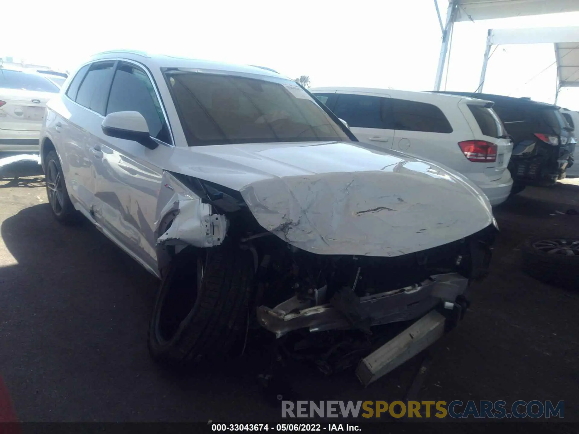 1 Photograph of a damaged car WA1G2AFY8M2048605 AUDI Q5 2021