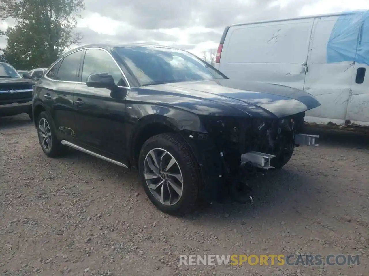 1 Photograph of a damaged car WA14AAFY5N2059052 AUDI Q5 2022