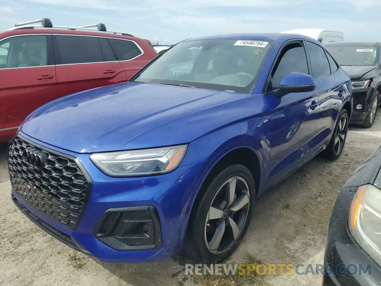 1 Photograph of a damaged car WA15AAFY0N2062588 AUDI Q5 2022