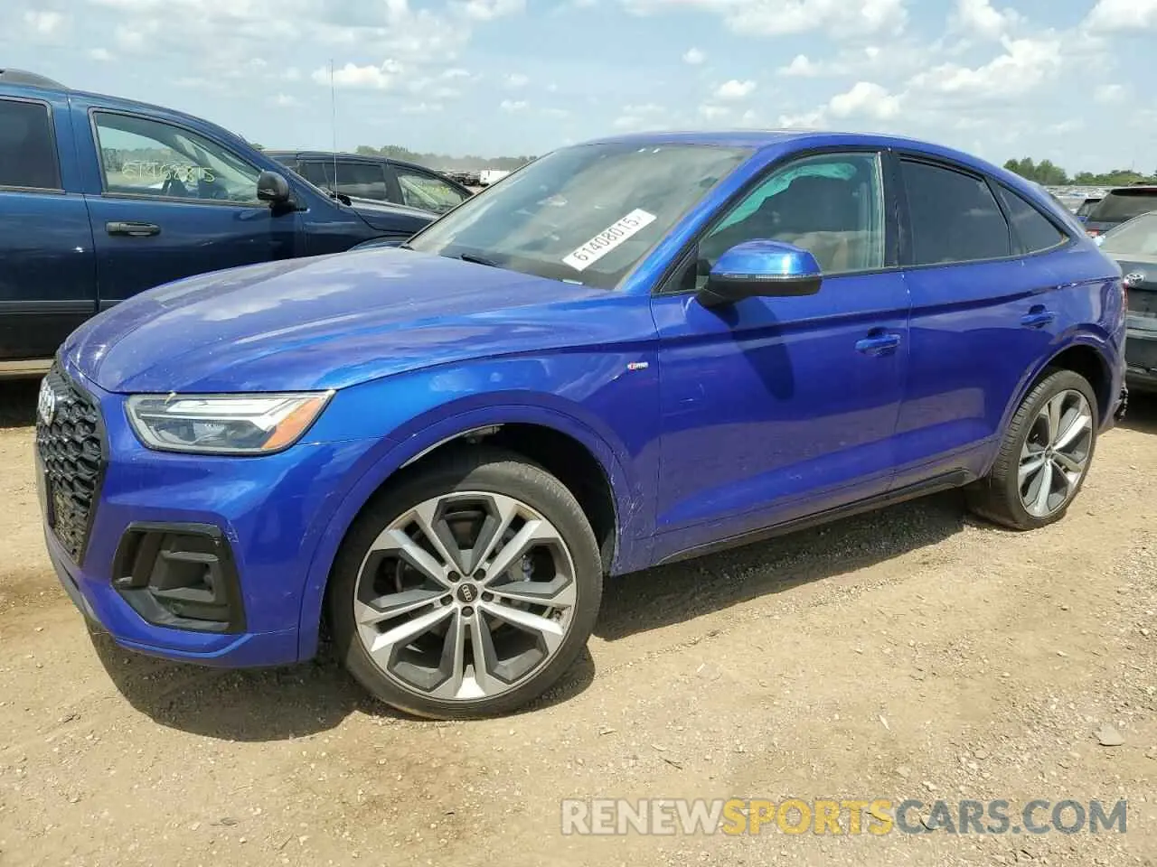 1 Photograph of a damaged car WA15AAFY2N2015563 AUDI Q5 2022