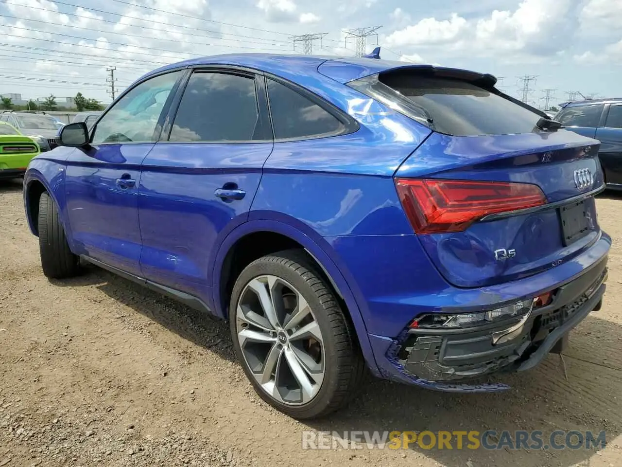 2 Photograph of a damaged car WA15AAFY2N2015563 AUDI Q5 2022