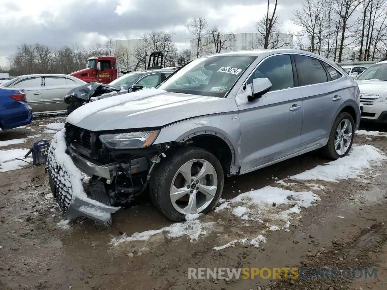 1 Photograph of a damaged car WA15AAFY6N2082330 AUDI Q5 2022