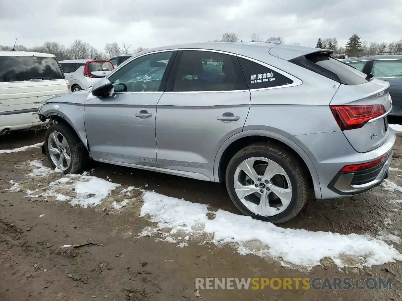 2 Photograph of a damaged car WA15AAFY6N2082330 AUDI Q5 2022