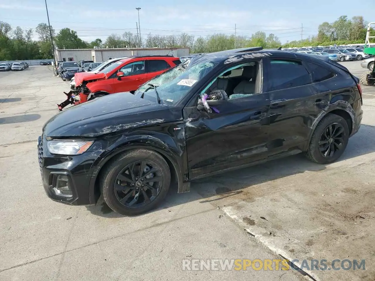 1 Photograph of a damaged car WA15ABFYXN2084829 AUDI Q5 2022