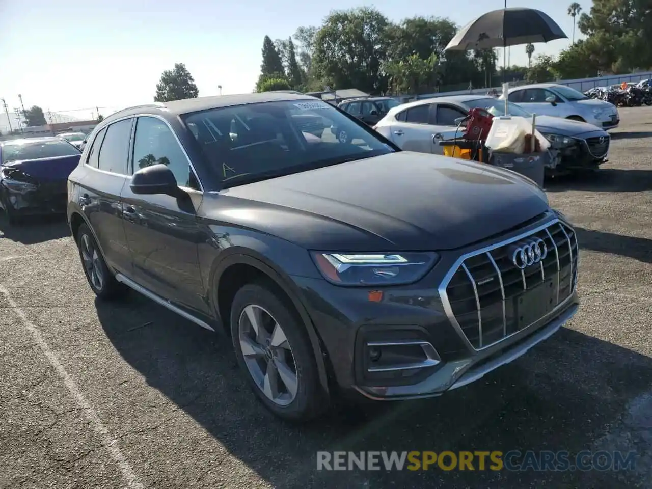 1 Photograph of a damaged car WA1BBAFY2N2109572 AUDI Q5 2022