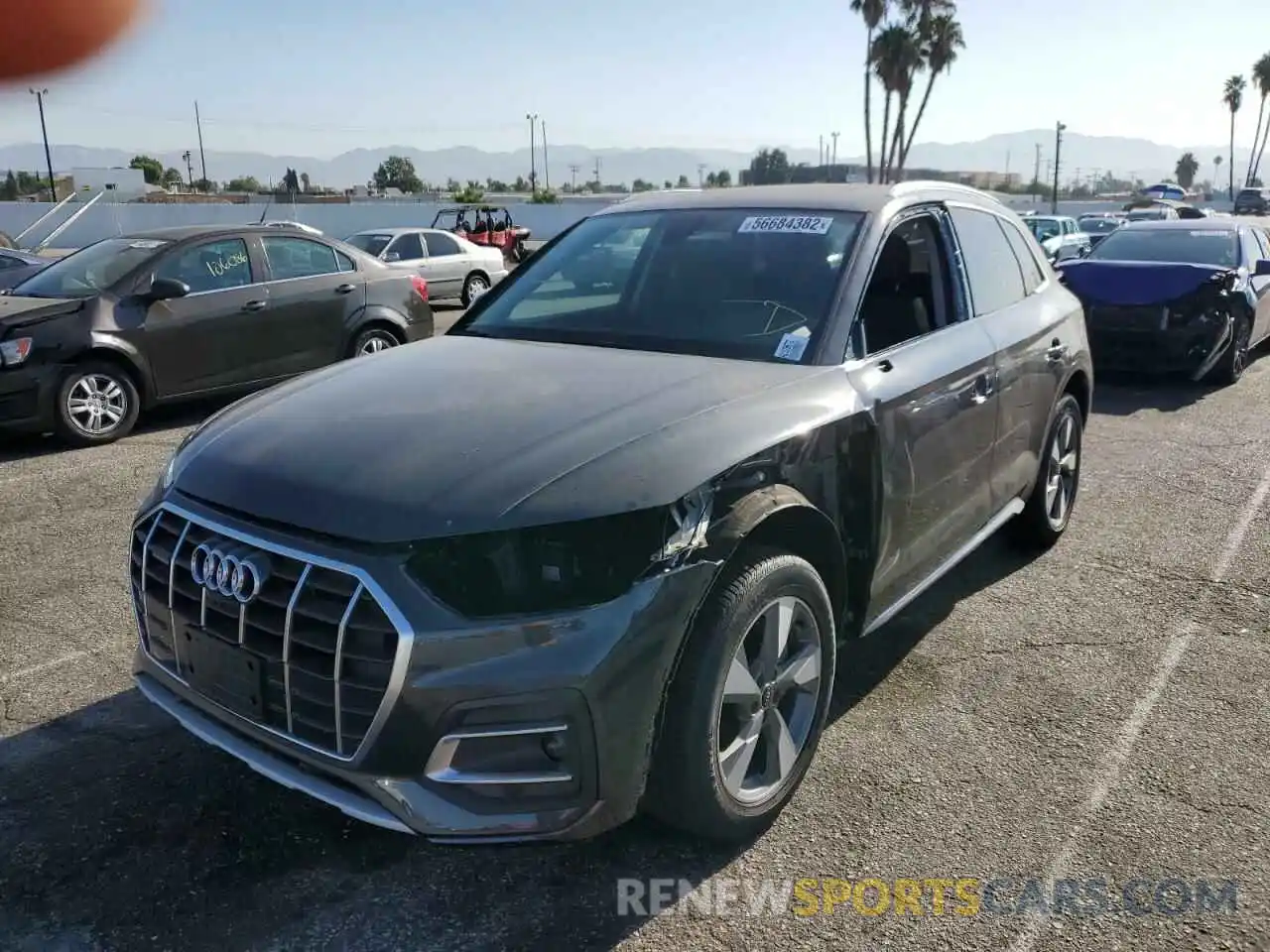 2 Photograph of a damaged car WA1BBAFY2N2109572 AUDI Q5 2022