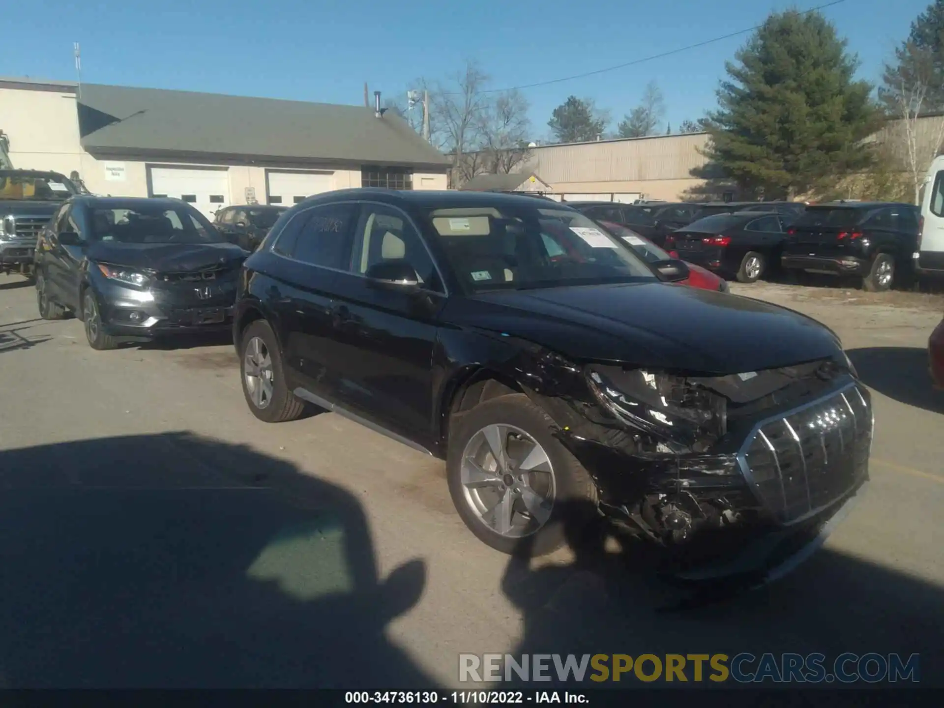 1 Photograph of a damaged car WA1BBAFY8N2130328 AUDI Q5 2022