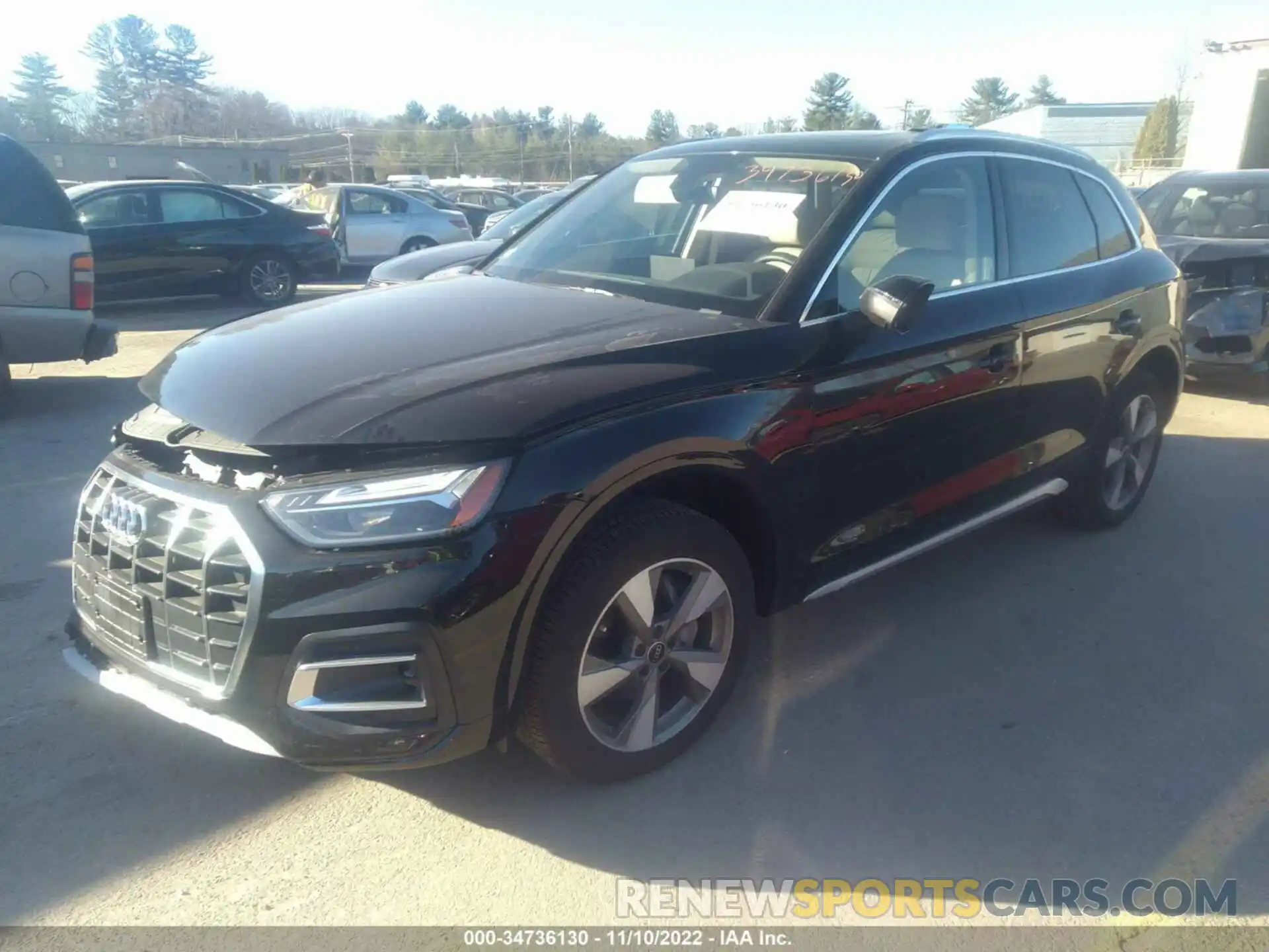 2 Photograph of a damaged car WA1BBAFY8N2130328 AUDI Q5 2022