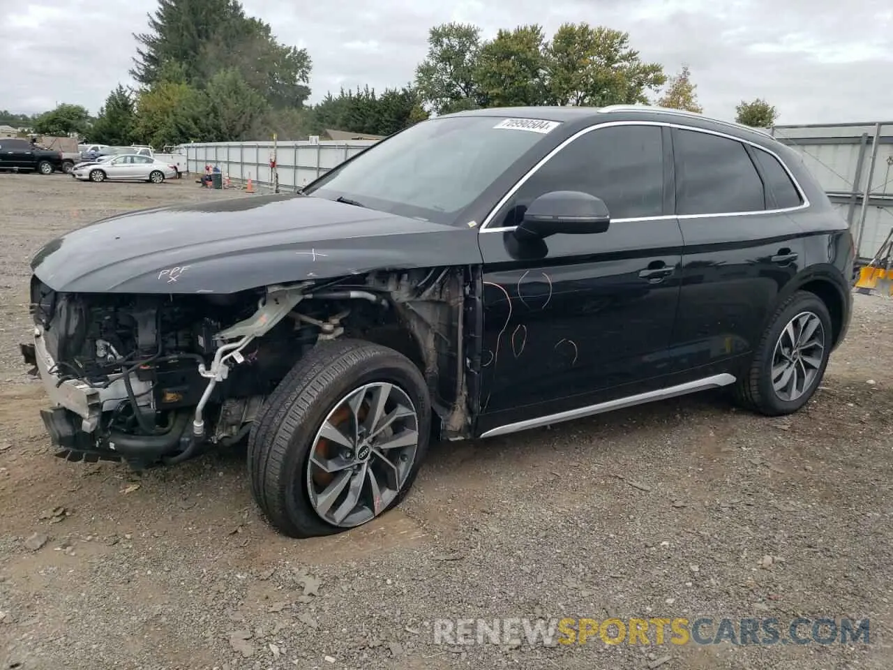 1 Photograph of a damaged car WA1EAAFY1N2021256 AUDI Q5 2022