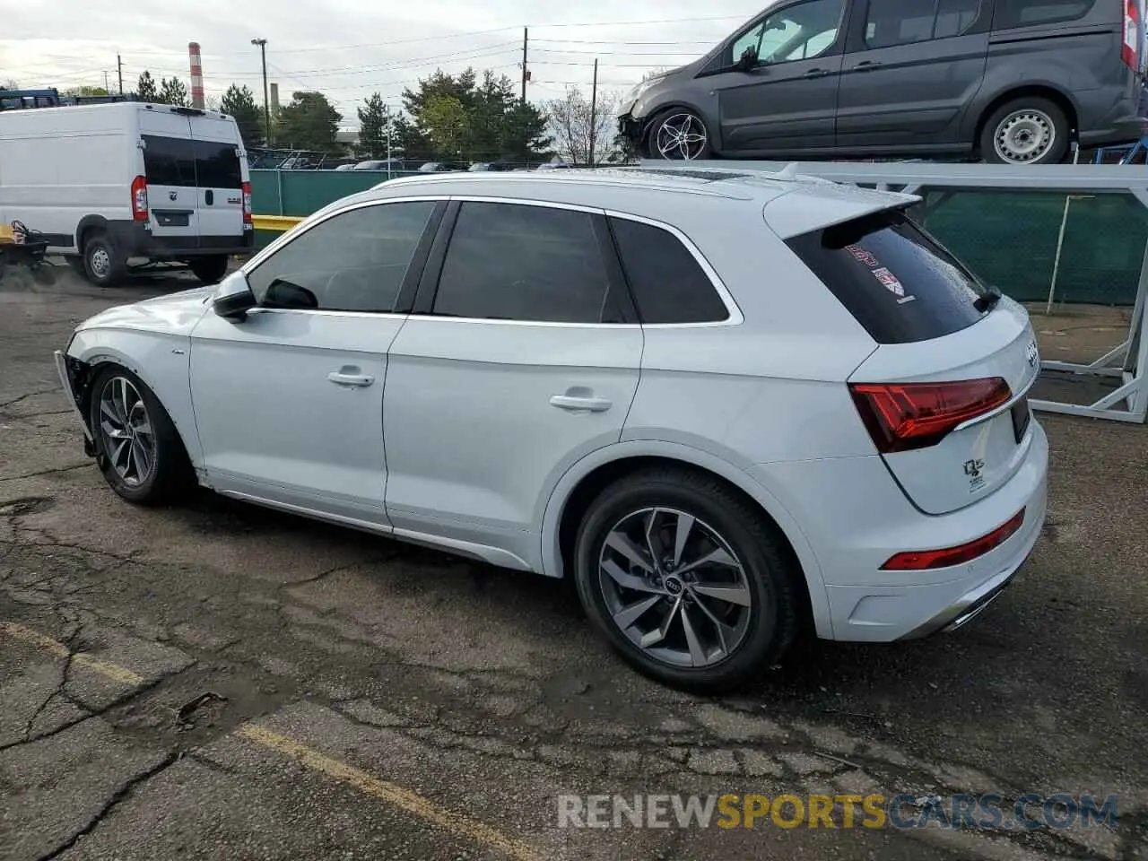 2 Photograph of a damaged car WA1EAAFY7N2009449 AUDI Q5 2022