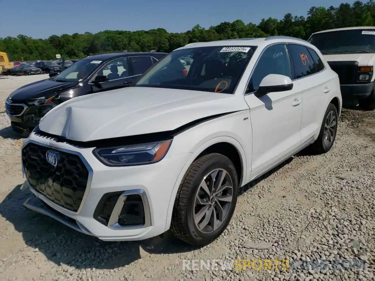 2 Photograph of a damaged car WA1EAAFY7N2072809 AUDI Q5 2022