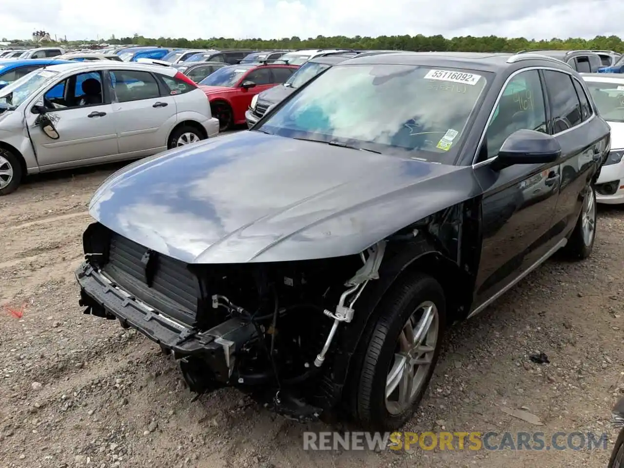 2 Photograph of a damaged car WA1EAAFY8N2075461 AUDI Q5 2022